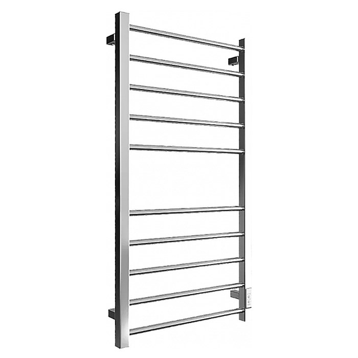 Полотенцесушитель электрический ДВИН S plaza neo 100/50 К, диммер, квадрат, полированный (4657763843625) 4657763843625