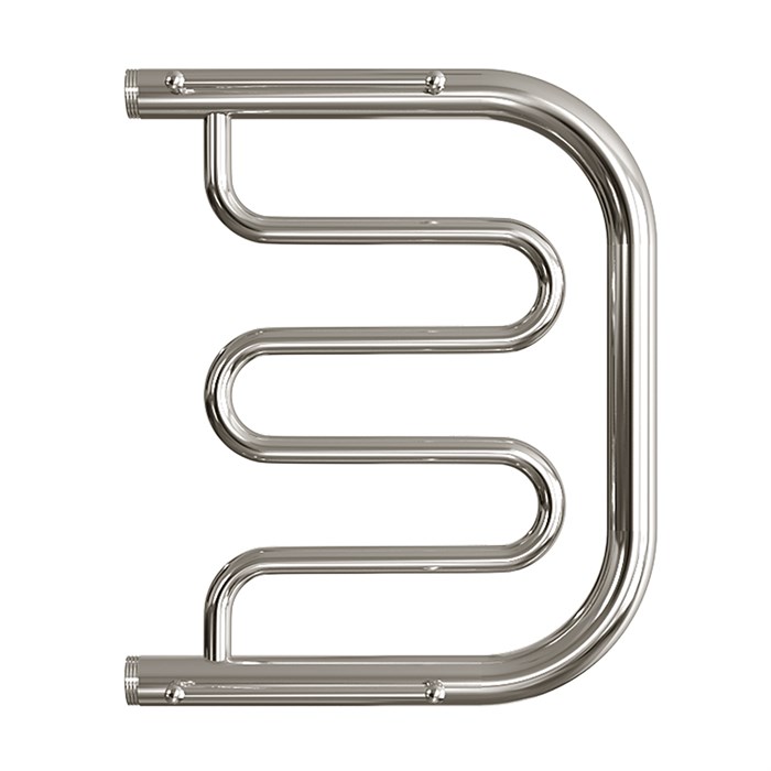 Полотенцесушитель водяной ДВИН D 50/40 c полкой 1"-1/2" К0 полированный (4627086011728) 4627086011728