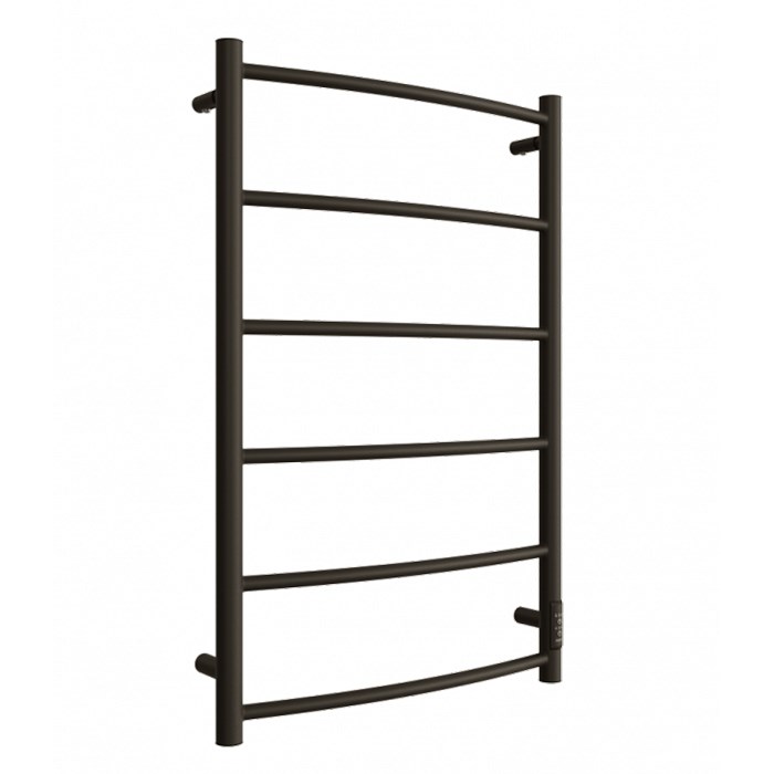 Полотенцесушитель Электрический ДВИН R neo 80/50 К диммер Чёрный матовый (4656759179366) 4656759179366