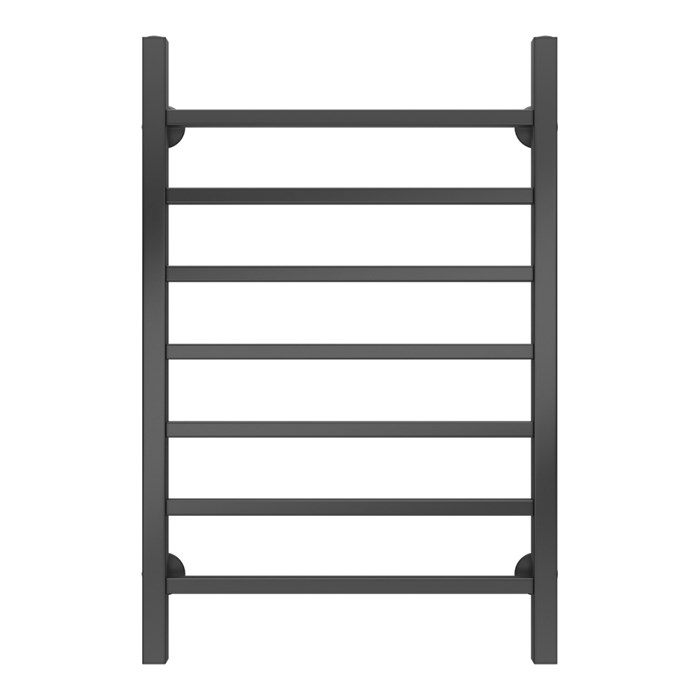 Полотенцесушитель водяной AZARIO ANCONA 500/800 квадрат, 7 секций, нижнее/диагональное подключение, 1/2", графит (AZ83916G) AZ83916G