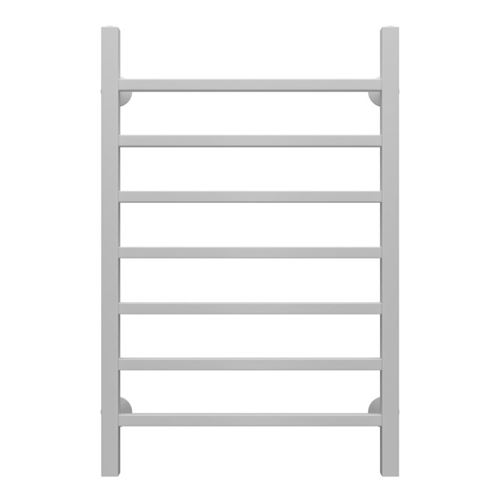Полотенцесушитель водяной AZARIO ANCONA 500/800 квадрат, 7 секций, нижнее/диагональное подключение, 1/2", белый (AZ83914W) AZ83914W
