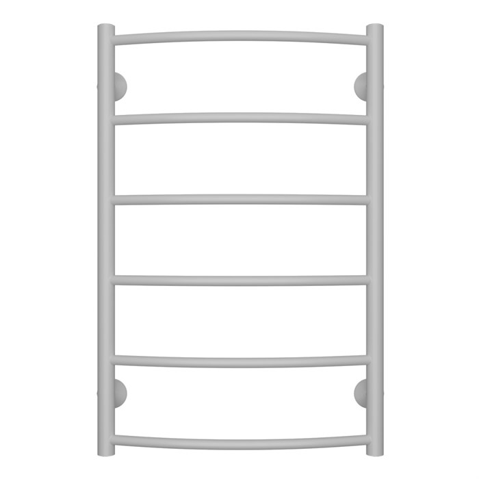 Полотенцесушитель водяной AZARIO VERONA 500/800 6 секций, нижнее/диагональное подключение, 1/2", белый (AZ83873W) AZ83873W
