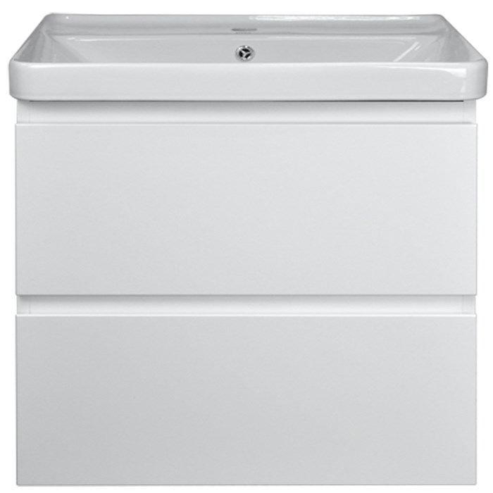 Комплект Azario тумба Мила 80 810х470х670 подвесная с раковиной Monte tx 80 белый матовый (CS00080142) CS00080142