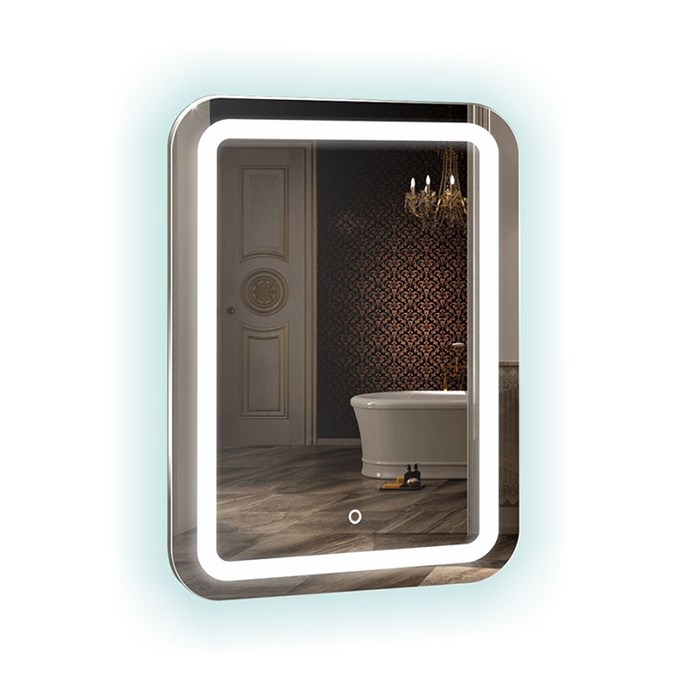 Зеркало AZARIO Мальта 550х800, LED-подсветка с диммером, сенсорный выключатель (ФР-00000941) ФР-00000941