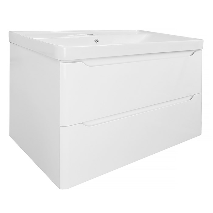 Комплект Тумба Azario LOTOS 80/2 815х480х570 подвесная с раковиной Monte 80 (CS00083931) CS00083931