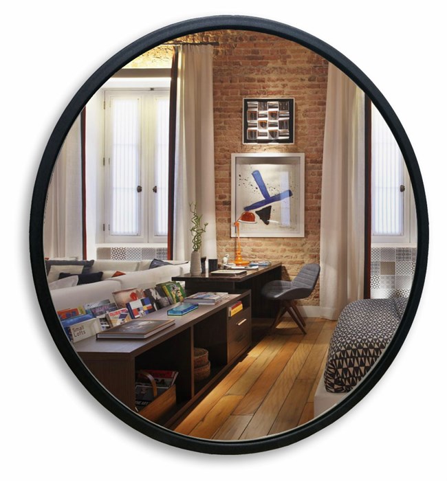 Зеркало AZARIO Манхэттен-лофт D770 рама пластик (ФР-00002429) ФР-00002429