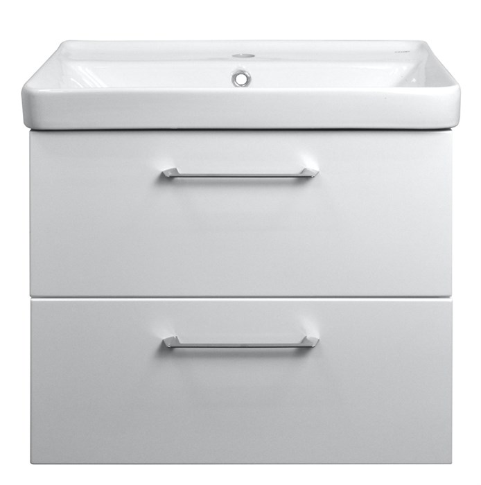 Комплект Azario Тумба подвесная Ника 60 600х475х560  с раковиной Monte tx 60, белый глянцевый (CS00080143) CS00080143