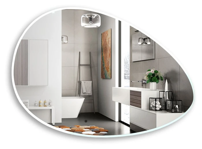 ОМЕГА-Зеркало 920*600 бесконтактный сенсор LED-00002556 LED-00002556