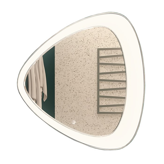 Зеркало AZARIO Edda 700х700 влагостойкое с подсветкой и диммером, с гравировкой (CS00063649) CS00063649