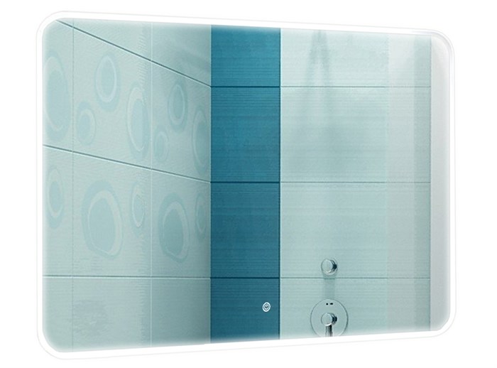 Зеркало AZARIO Alone Raggio 800х600  влагостойкое с подсветкой, сенсорный выключатель с функцией диммера (CS00078965) CS00078965