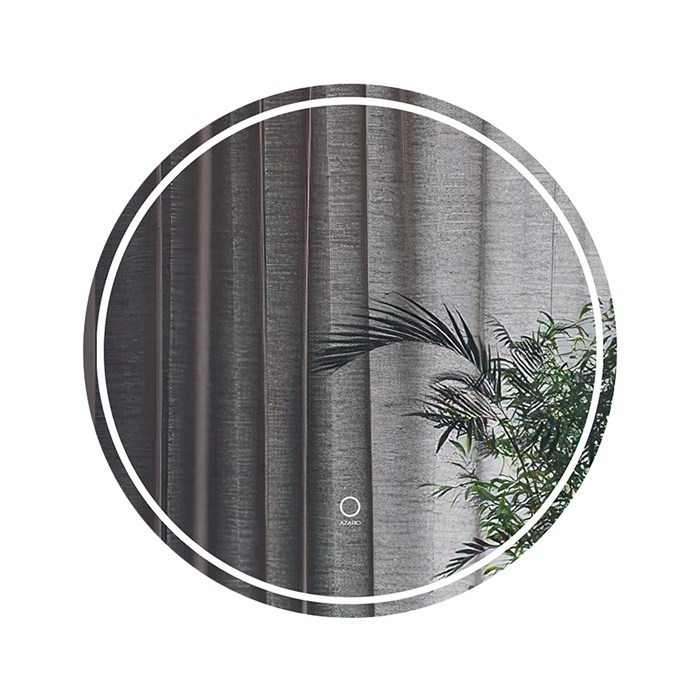 Зеркало AZARIO Izmira D600 с подсветкой, сенсорный выключатель с функцией диммера (AZ-Z-003CS) AZ-Z-003CS