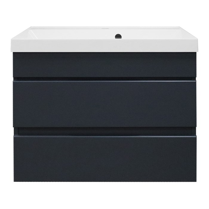 Комплект Azario Тумба Эстима 70/2 695х447х555 подвесная, с раковиной Астория 70, графит (CS00094588) CS00094588