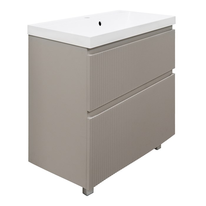 Комплект Azario Тумба Viola 80/2Н 800х450х850 напольная, с раковиной Астория 80, бежевый (CS00097141) CS00097141