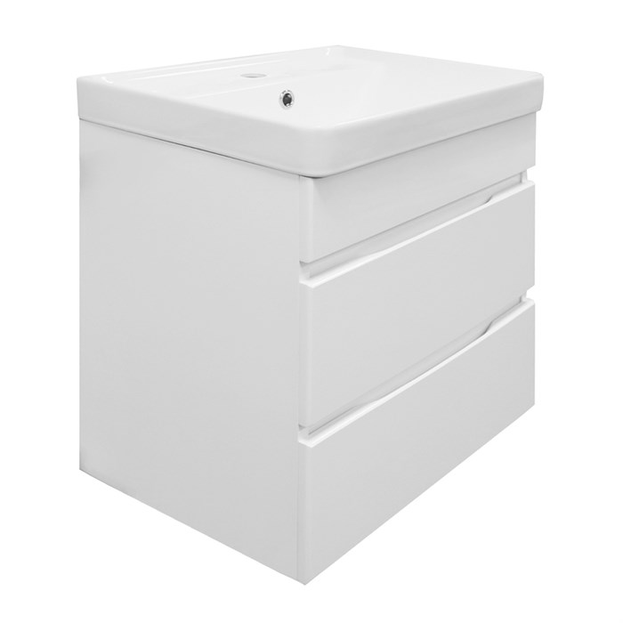 Комплект Azario Тумба Эстима 50/2 подвесная с раковиной Monte 50 (CS00094637) CS00094637