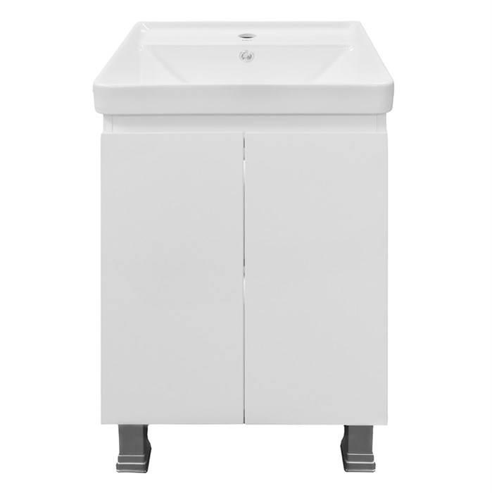 Комплект Тумба Azario Мила 50/Н напольная с раковиной Monte 50 (CS00097990) CS00097990