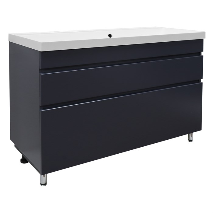 Комплект Azario Тумба Эстима 100/2Н 995х450х850 напольная, с раковиной Астория 100, графит (CS00094591) CS00094591