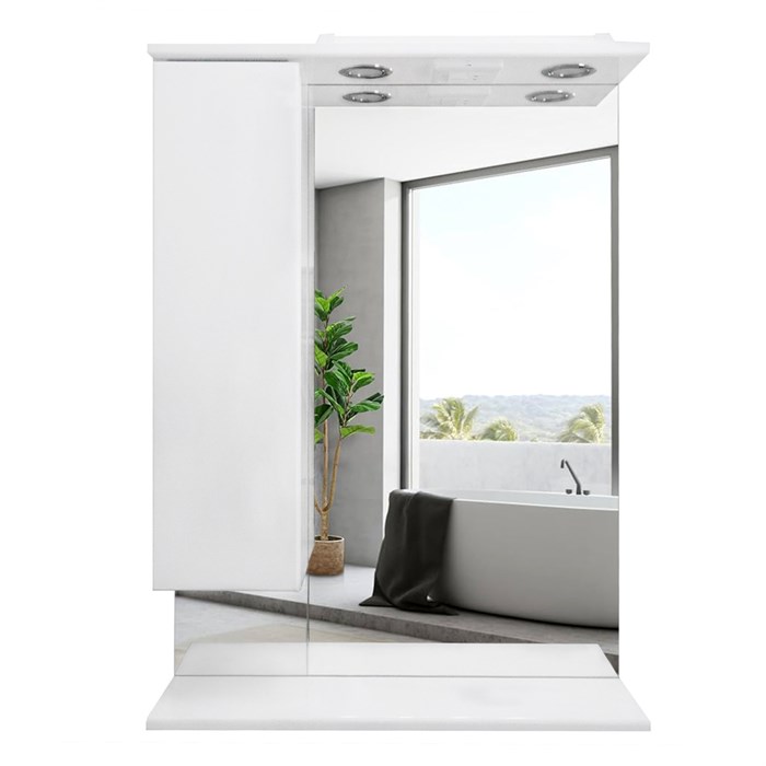 Зеркало-шкаф Эстима 60 левое (CS00094630) CS00094630