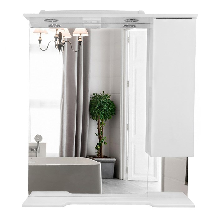 Зеркало-шкаф Эстима 80 правое (CS00094633) CS00094633