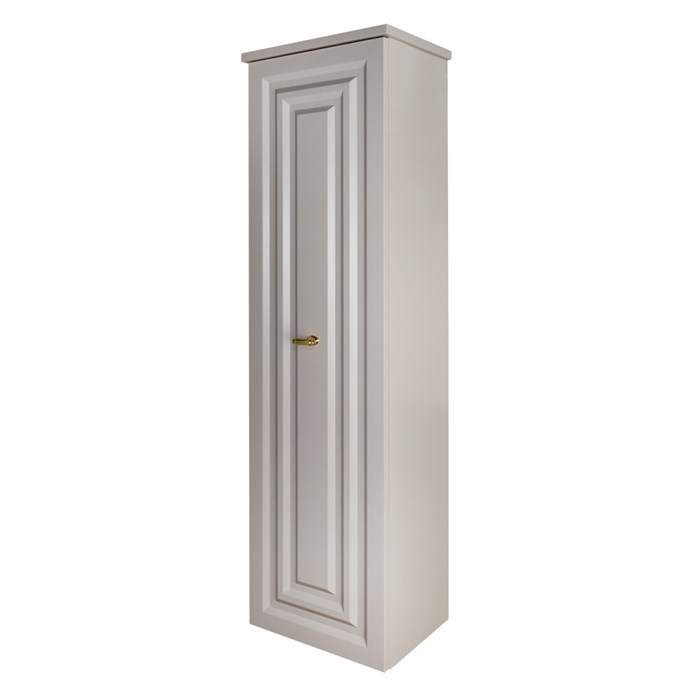 Пенал подвесной Azario LAURA 400х330х1350 левосторонний, кашемир, фурнитура золото (CS00096955) CS00096955