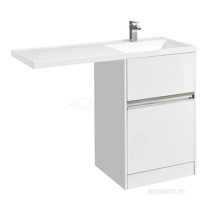 Лондри 120 Тумба  под с/машинку (60) (Раковина Лондри 120 белая) 1A235901LH010