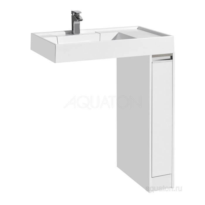 Лондри 80 Тумба  под с/машинку (20) (Раковина Рейн 80 белая) 1A236101LH010