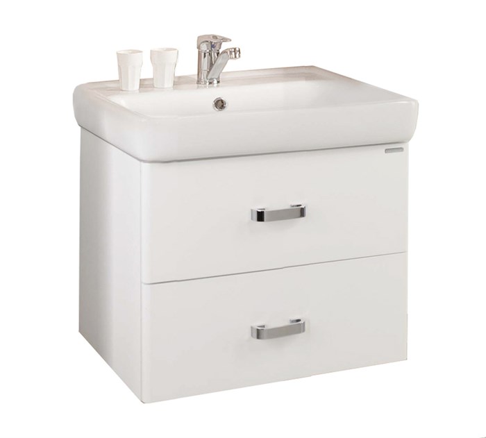 Тумба под раковину AQUATON Америна 60, белая (1A135401AM010) 1A135401AM010