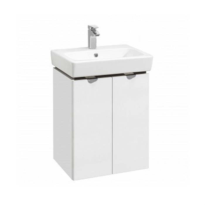 Тумба под раковину AQUATON Скай 55 напольная, белая (1A238101SY010) 1A238101SY010