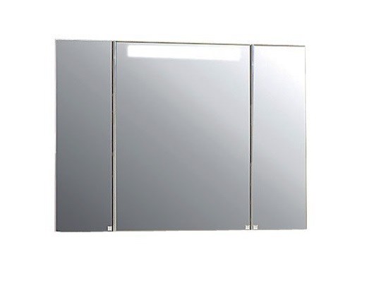 Зеркало-шкаф AQUATON Мадрид 100 с подсветкой, белое (1A111602MA010) 1A111602MA010
