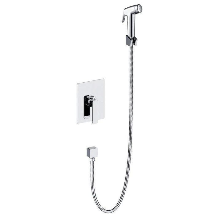Смеситель встроенный с гигиеническим душем Timo Torne (4359/00SM) хром 4359/00SM