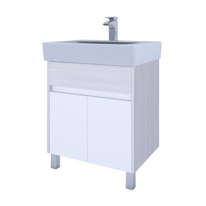 Тумба под раковину AQUATON ВЕРДИ 60 Напольная, белый ясень (1A207701VDAV0) 1A207701VDAV0
