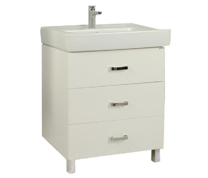 Тумба под раковину AQUATON Америна 80 М напольная, белая (1A169101AM010) 1A169101AM010