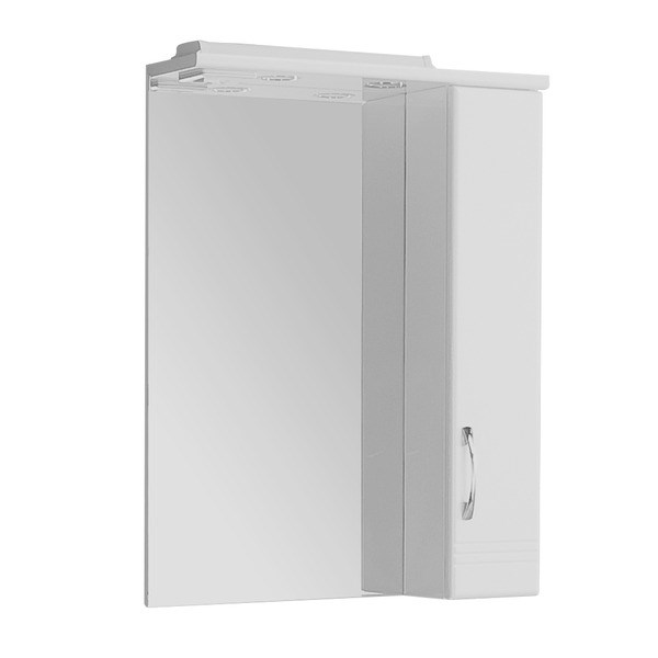 Зеркало-шкаф AQUATON ОНДА-60 правый, белый (1A009802ON01R) 1A009802ON01R