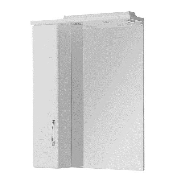 Зеркало-шкаф AQUATON ОНДА-60 левый, белый (1A009802ON01L) 1A009802ON01L