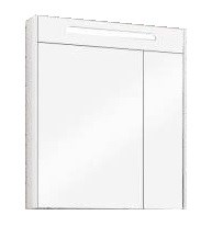 Зеркало-шкаф AQUATON СИЛЬВА 60 с подсветкой, Дуб Полярный (1A216202SIW70) 1A216202SIW70