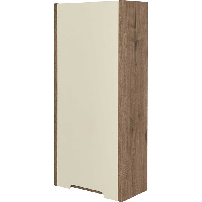 Шкаф подвесной  AQUATON Оливия 35 L левый, Бежевый/Дуб веллингтон (1A254703OLVGL) 1A254703OLVGL