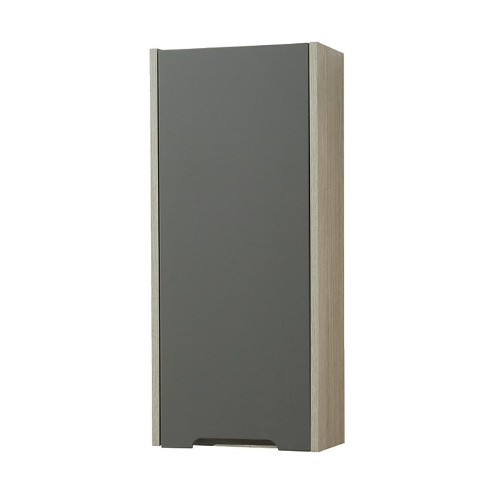 Шкаф подвесной AQUATON Оливия 35 R  правый, Грей/Дуб Ойстер  (1A254703OLUGR) 1A254703OLUGR