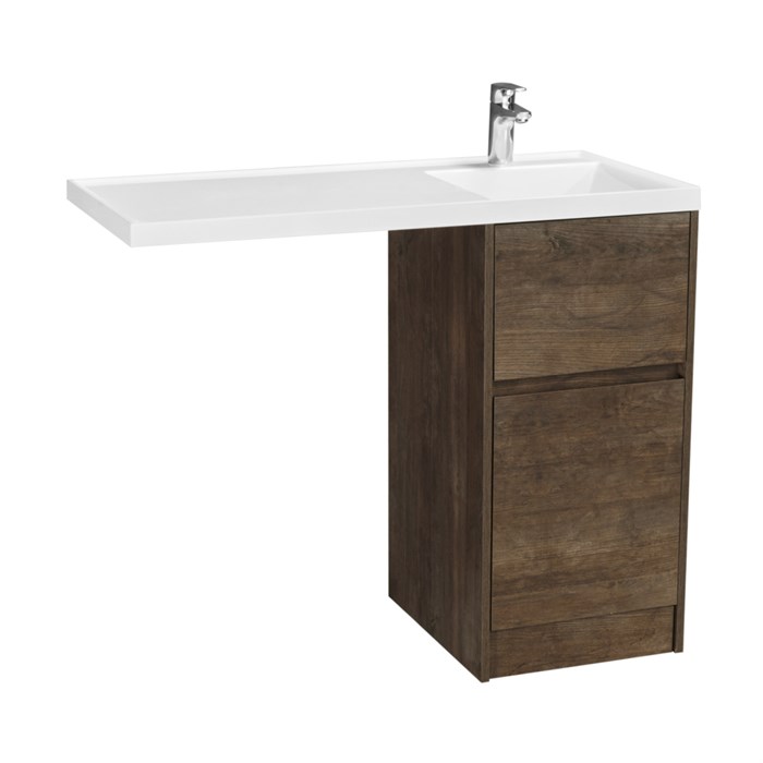 Тумба под раковину Aquaton Лондри 40 без фасада, дуб Кантри (1A267001LHDY0) 1A267001LHDY0