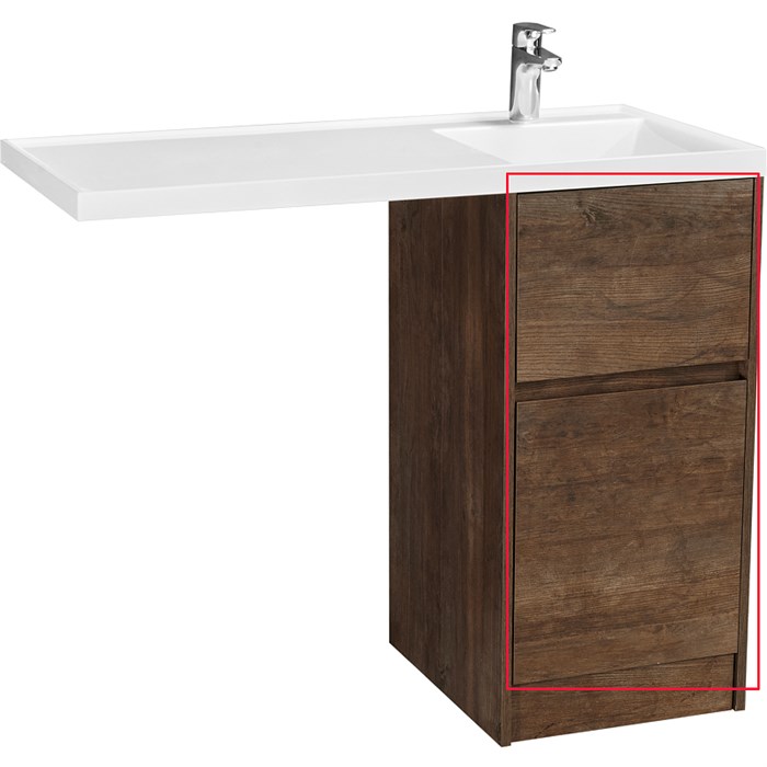 Фасад для тумбы Aquaton Лондри 40 Дуб Кантри (1A274901LHDY0) 1A274901LHDY0