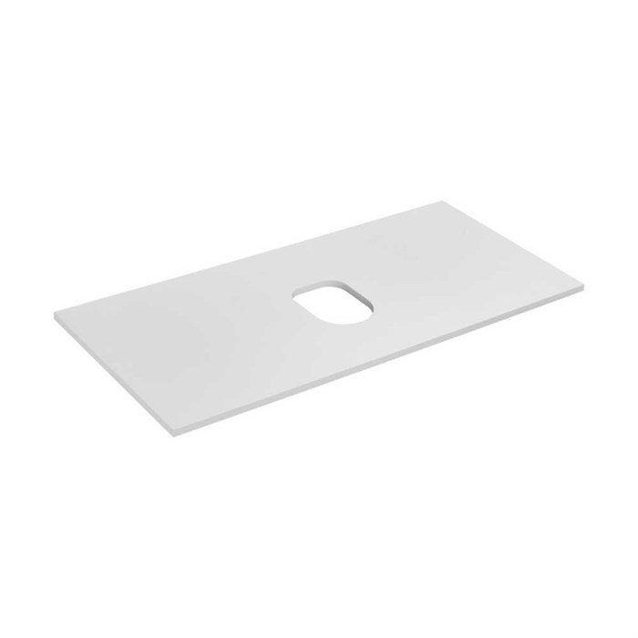 Столешница под раковину Aquaton Либерти 100 белый глянец (1A281103LY010) 1A281103LY010