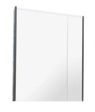 Зеркальный шкаф Roca Ronda 60, 60*14,5*78 см, белый глянец/антрацит (Z.RU93.0.296.8) Z.RU93.0.296.8