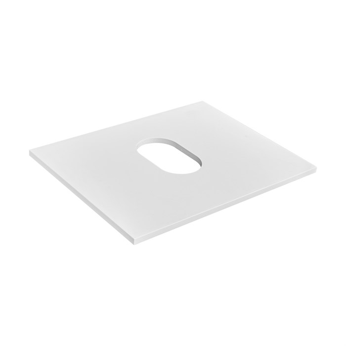 Столешница под раковину Roca THE GAP 600 белый глянец (A857418806) A857418806