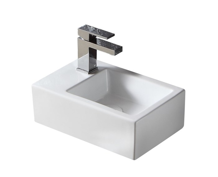 Раковина Azario 37х23,5х12,5 левая, белая (AZ4331-A) AZ4331-A