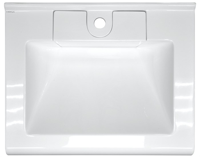 Раковина подвесная Azario Mario 600х505х145 литьевой мрамор, белый (CS00078506) CS00078506