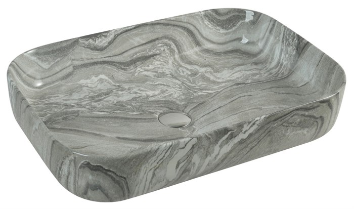 Раковина Azario накладная 605х425х140 цвет мрамор (AZ-78625) AZ-78625