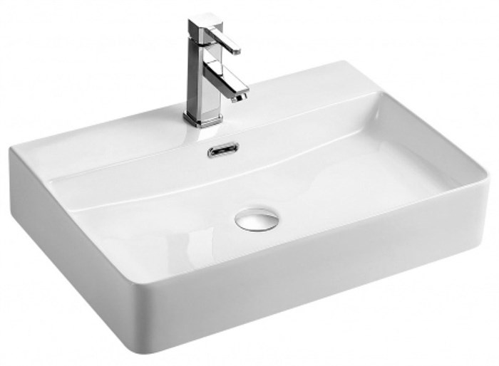 Раковина накладная Azario 600x420x130 прямоугольная, белый (AZ-2173 SP) AZ-2173 SP