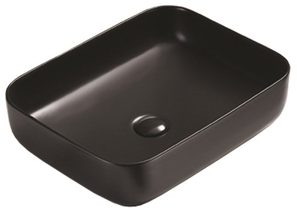 Раковина Azario накладная 500х390х130 цвет черный матовый (AZ-78109MB) AZ-78109MB