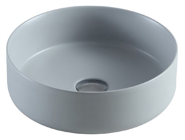 Раковина Azario 355х355х120 накладная, цвет светло-серый матовый (AZ-3134-MFG) AZ-3134-MFG