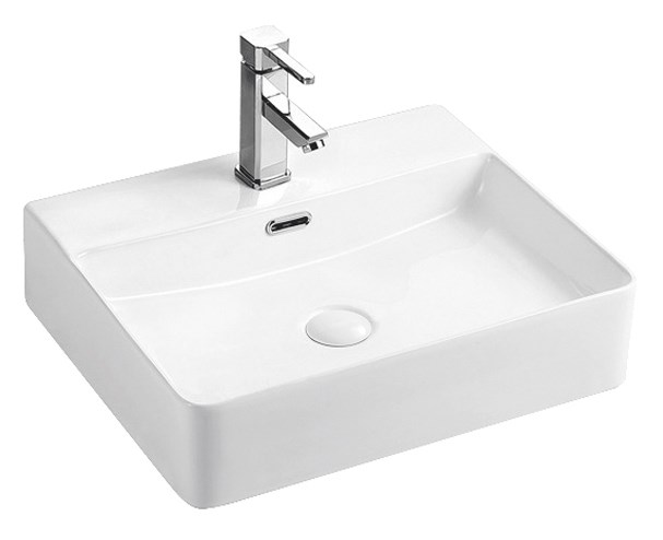 Раковина накладная Azario 515x425x135 прямоугольная, белый (AZ-2173-S SP) AZ-2173-S SP