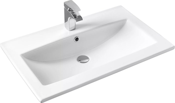 Раковина AQUATON Элина 75, белая (1WH501619) 1WH501619