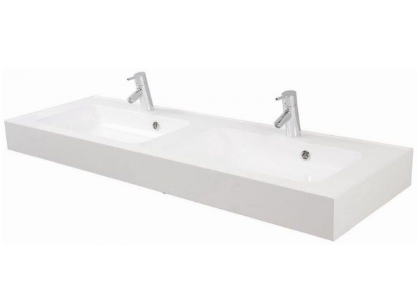 Раковина двойная AQUATON Ричмонд 1500, белая (1A70573KRD010) 1A70573KRD010